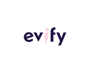 Evifly logo – udbyder af ladebokse til elbiler med smart og fleksibel opladning