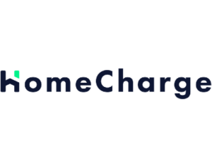 Homecharge logo tidligere udbyder af ladebokse til elbiler